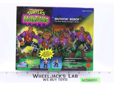 Mutatin' Bebop TMNT Mutations 1992 Playmates Action Figure NEW MISB SEALED