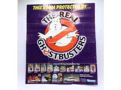 The Real Ghostbusters "This Room Protected By..." Calendar Poster Kenner
