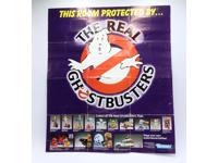 The Real Ghostbusters "This Room Protected By..." Calendar Poster Kenner