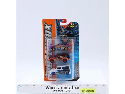 Batman 3-Pack Matchbox DC Comics 2003 Mattel 1/64th Scale NEW SEALED