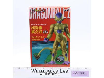 No. 4 Golden Frieza / Freeza Dragon Ball Z Resurrection "F" Super Collection MIB