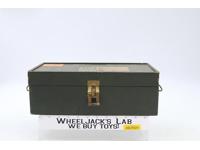 Wooden Footlocker Footlocker W/Rope Handles No Tray 1964 GI Joe Hasbro Vintage