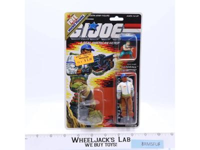 Hardball W/Micro Figure 34 Back GI Joe 1988 Hasbro Vintage Action Figure MOSC