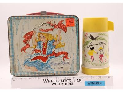 Junior Miss Metal Lunch Box W/Thermos 1973 Aladdin Vintage