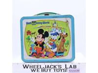 Walt Disney World Metal Lunchbox ONLY Vintage 1970's Aladdin Industries