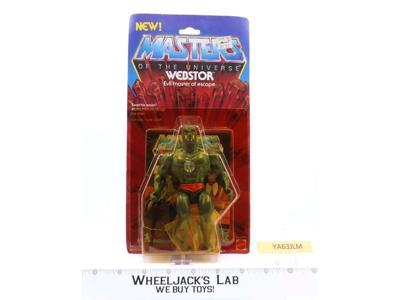 Webstor He-Man Masters of the Universe MOTU 1983 Mattel NEW MOSC SEALED