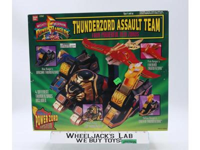 Thunderzord Assault Team Mighty Morphin Power Rangers 1994 Bandai NEW MIB