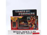 Targetmaster Hot Rod 100% Complete W/BOX & INSERT 1987 G1 Transformers Vintage