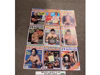 WWF 1985 Pro Wrestling Illustrated Magazine Lot of 9 Hulk Hogan*