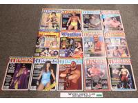 WWF 1986 Pro Wrestling Illustrated Magazine Lot of 13 w/ Posters