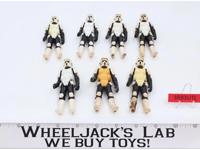 Lot of 7 Star Wars Biker Scouts 1970s-1980s Kenner Vintage Action Figures