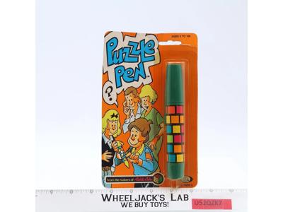 Green Puzzle Pen Rubik's Cube Puzzle 1982 Ideal Vintage NEW SEALED