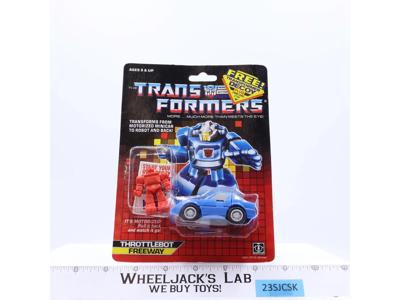 Freeway w/RED DECOY MOSC NEW 1987 Vintage Hasbro G1 Transformers Action Figure