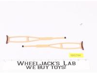 Marine Medic Set Pair of Crutches G.I. Joe Hasbro 1964 Vintage 12" Accessory