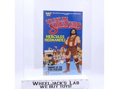 Hercules Hernandez Original Poster 1986 WWF LJN Wrestling Vintage