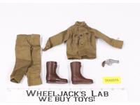 Army Fatigue Pants & Shirt Boots Pistol GI Joe Hasbro 1964 Vintage 12" Accessory