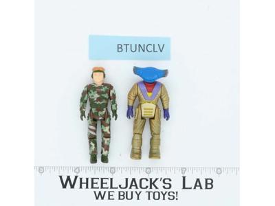 Finn & Quark Dino Riders English Siso 1989 Tyco Vintage Action Figures