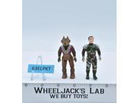 Termite & Boldar 100% Complete Dino Riders 1989 Tyco Vintage Action Figures