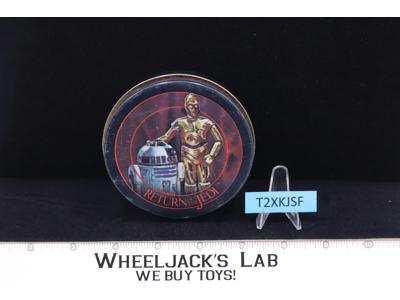 R2-D2 & C-3PO Tin Container Star Wars ROTJ 1983 Cheinco Vintage