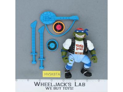Classic Rocker Leo 100% Complete Teenage Mutant Ninja Turtle TMNT 1991 Playmates