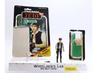 Han Solo BIG HEAD 100% Complete NO COO 65 Back-C Star Wars ROTJ 1983 Kenner