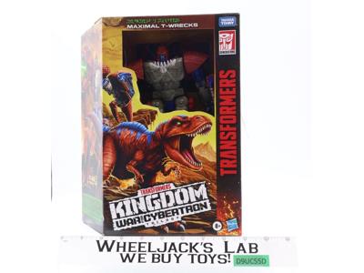 Maximal T-Wrecks Transformers Kingdom War for Cybertron WFC Hasbro NEW SEALED
