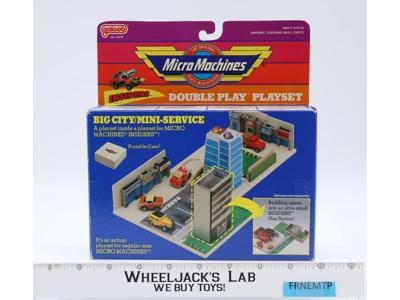 #6474 Big City/Mini-Service Micro Machines Double Play 1989 Galoob NEW MIB