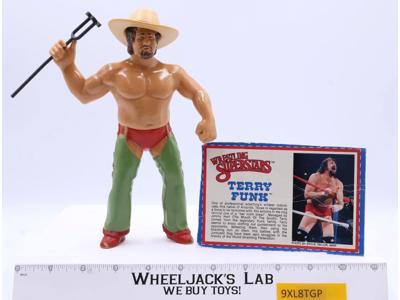 Terry Funk 1986 WWF LJN Titan Sports 8″ Wrestling Action Figure Vintage