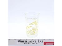 Flintstones Fred Goes Hunting Jelly Glass Hanna-Barbera 1964 Vintage Cup