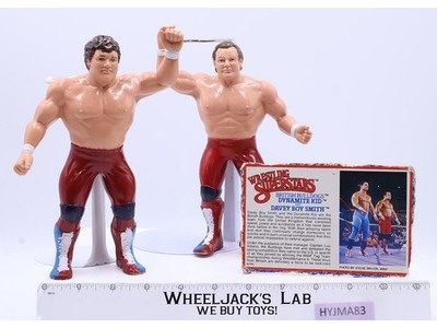 British Bulldogs Dynamite Kid Davey Boy WWF 1986 LJN Titan Sports 8" Wrestling