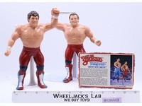 British Bulldogs Dynamite Kid Davey Boy WWF 1986 LJN Titan Sports 8" Wrestling