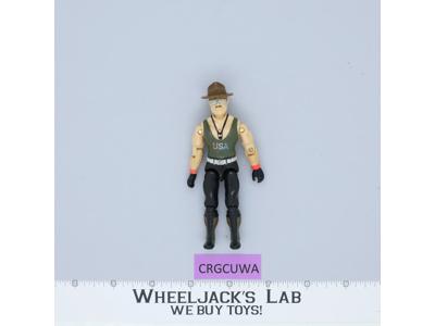 Sgt. Slaughter V1 G.I. Joe 1985 Hasbro Vintage Action Figure
