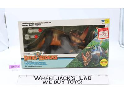 Pachyrhinosaurus W/ Atlas Dino-Riders 1989 Tyco Action Figure NEW SEALED