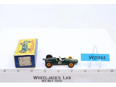 Lotus Racing Car Matchbox Series 19 Lesney 1960's Made In England