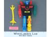 Lion Force Assembler Voltron 1984 LJN Toys 5.5" Rubber Action Figure