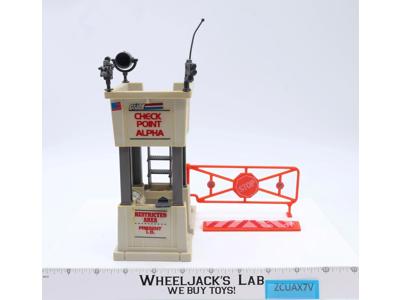 Check Point Alpha Battle Station 100% Complete GI Joe 1985 Hasbro Action Figure