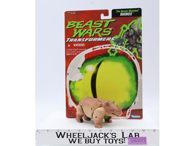 Rhinox 100% Complete W/ Card Transformers Beast Wars 1996 Kenner Action Figure