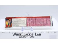 Grapple Action Figure Tech Spec 1985 Vintage Hasbro G1 Transformers