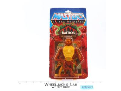 Rattlor He-Man Masters of the Universe MOTU 1985 Mattel Figure NEW MOSC SEALED
