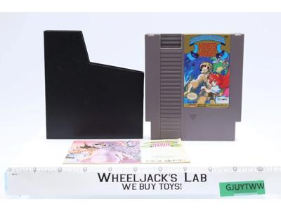 King's Knight w/ Manual Nintendo Entertainment System NES 1989 Square Video Game