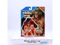 Ultimate Warrior 100% Complete W/CARDBACK 1991 WWF Wrestling Hasbro Figure