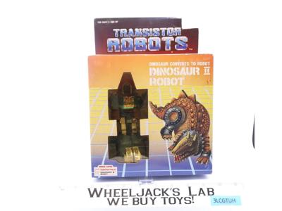 Dinosaur II Transistors Robots 1985 Four Star Vintage Action Figure NEW MIB