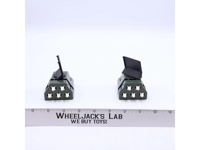Mean Dog Missile Box & Missiles PAIR w/ Pivot 1988 GI Joe Hasbro Figure Vehicle