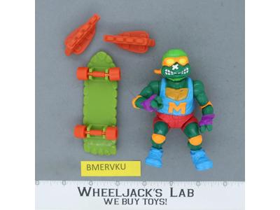 Skateboardin' Mike 100% Complete Teenage Mutant Ninja Turtles 1991 Playmates