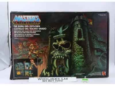 Castle Grayskull Complete W/Box SWEDISH He-Man Masters of the Universe MOTU