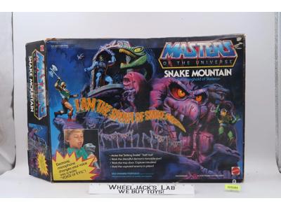 Snake Mountain Complete MIB He-Man Masters of the Universe MOTU 1983 Playset