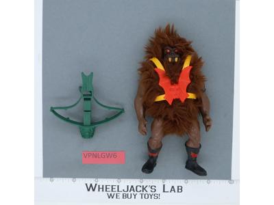 Grizzlor DARK FACE 100% Complete He-Man Masters of the Universe MOTU 1985 Mattel