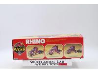 Rhino Matt Trakker Bruce Sato W/ Box & Manual MASK Kenner Vintage Action Figure