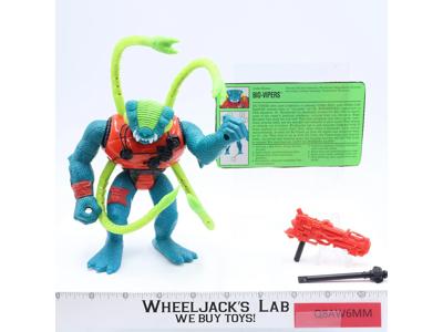 Bio Viper Mega Monsters 100% Complete WORKS G.I. Joe 1992 Hasbro Vehicle Figure