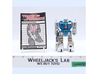 Twintwist Twin Twist 100% Complete WORKS 1985 Vintage G1 Transformers Figure